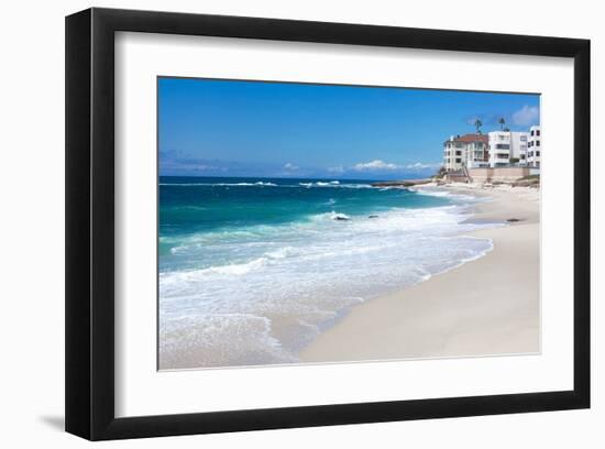 La Jolla Beach Shore San Diego-null-Framed Art Print