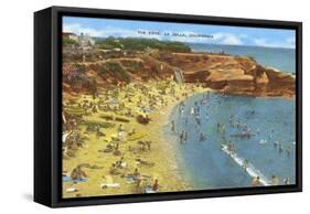 La Jolla Cove, California-null-Framed Stretched Canvas