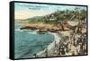 La Jolla Cove, California-null-Framed Stretched Canvas