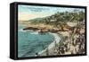 La Jolla Cove, California-null-Framed Stretched Canvas