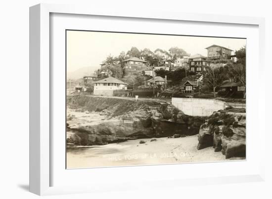 La Jolla Cove, San Diego, California-null-Framed Art Print