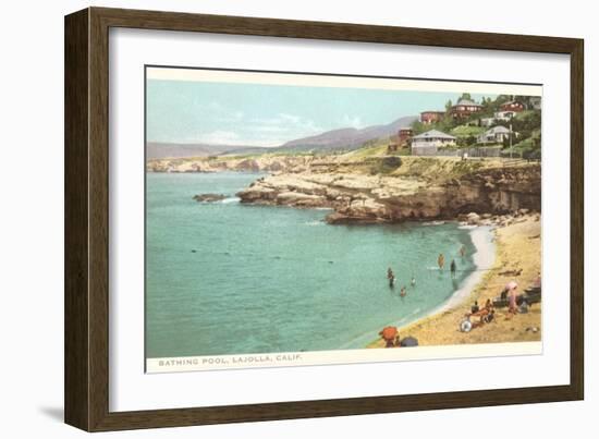La Jolla Cove, San Diego, California-null-Framed Art Print