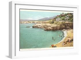 La Jolla Cove, San Diego, California-null-Framed Art Print