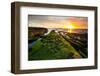 La Jolla Sunset-Still Representation-Framed Photographic Print