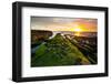 La Jolla Sunset-Still Representation-Framed Photographic Print