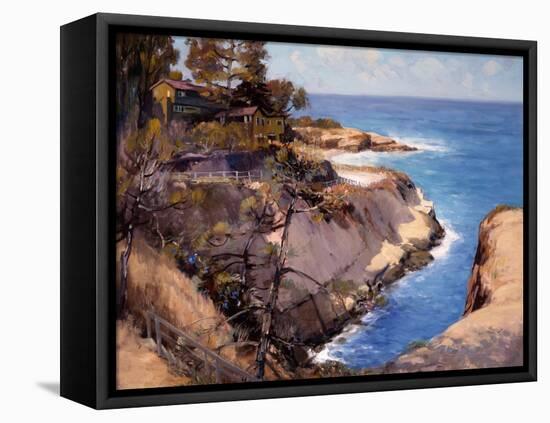 La Jolla-Alfred Mitchell-Framed Stretched Canvas