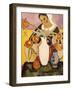 La joueuse de luth-Auguste Macke-Framed Giclee Print