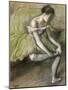 La Jupe Verte, C.1896-Edgar Degas-Mounted Giclee Print
