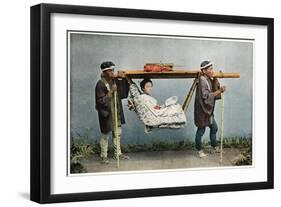 La Kago, Transport of Japan, C1890-Charles Gillot-Framed Giclee Print