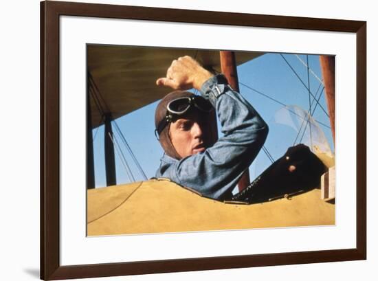 La Kermesse des Aigles THE GREAT WALDO PEPPER by George Roy Hill with Robert Redford, 1974 (photo)-null-Framed Photo