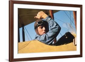 La Kermesse des Aigles THE GREAT WALDO PEPPER by George Roy Hill with Robert Redford, 1974 (photo)-null-Framed Photo