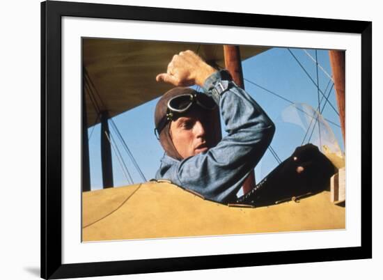 La Kermesse des Aigles THE GREAT WALDO PEPPER by George Roy Hill with Robert Redford, 1974 (photo)-null-Framed Photo