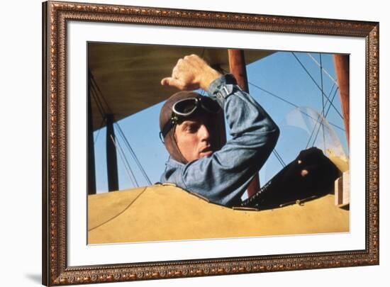 La Kermesse des Aigles THE GREAT WALDO PEPPER by George Roy Hill with Robert Redford, 1974 (photo)-null-Framed Photo