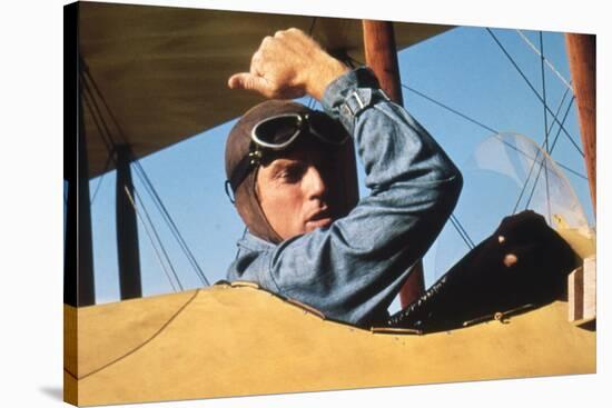 La Kermesse des Aigles THE GREAT WALDO PEPPER by George Roy Hill with Robert Redford, 1974 (photo)-null-Stretched Canvas