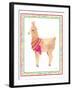 La La Llama IV-Jenaya Jackson-Framed Art Print