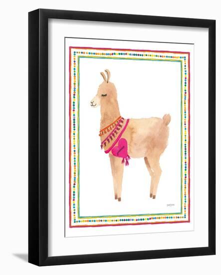 La La Llama IV-Jenaya Jackson-Framed Art Print