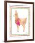 La La Llama IV-Jenaya Jackson-Framed Art Print