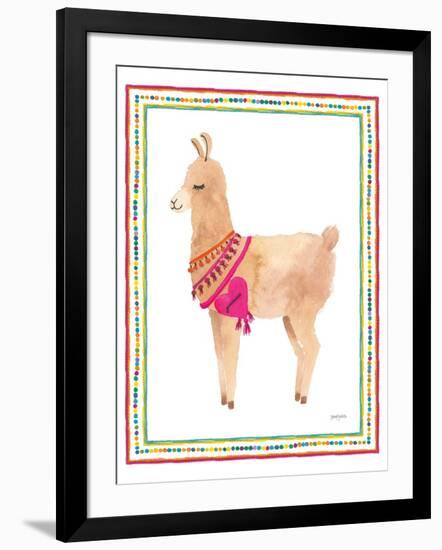 La La Llama IV-Jenaya Jackson-Framed Art Print