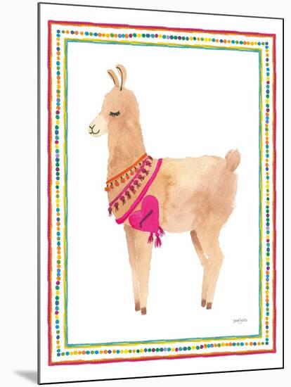 La La Llama IV-Jenaya Jackson-Mounted Art Print