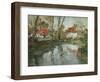 La Laita a Quimperle-Fritz Thaulow-Framed Premium Giclee Print