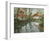 La Laita a Quimperle-Fritz Thaulow-Framed Premium Giclee Print