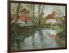 La Laita a Quimperle-Fritz Thaulow-Framed Giclee Print