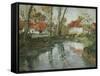 La Laita a Quimperle-Fritz Thaulow-Framed Stretched Canvas