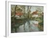 La Laita a Quimperle-Fritz Thaulow-Framed Giclee Print