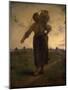 La laiti? normande ?r?lle-Jean-François Millet-Mounted Giclee Print