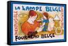 La Lampe Belge-null-Framed Stretched Canvas