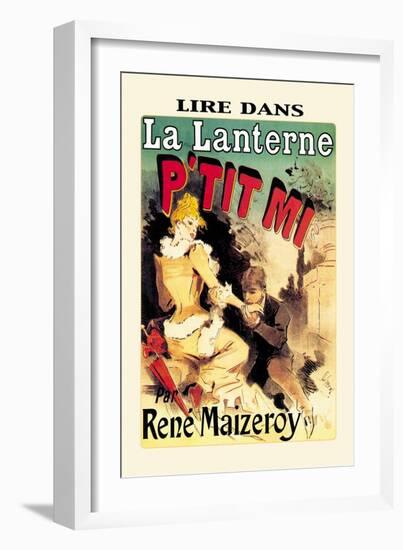 La Lanterne: P'tit Mi-Jules Ch?ret-Framed Art Print