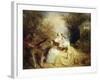 La Lecon de Chant-Charles Emile Wattier-Framed Giclee Print