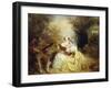 La Lecon de Chant-Charles Emile Wattier-Framed Giclee Print