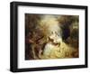 La Lecon de Chant-Charles Emile Wattier-Framed Giclee Print