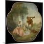 La Leçon de musique-Nicolas Lancret-Mounted Giclee Print