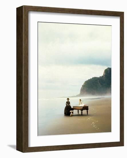 La Lecon De Piano the Piano De Jane Campion Avec Holly Hunter, Anna Paquin, 1993 (Palmed'Or1993)-null-Framed Photo