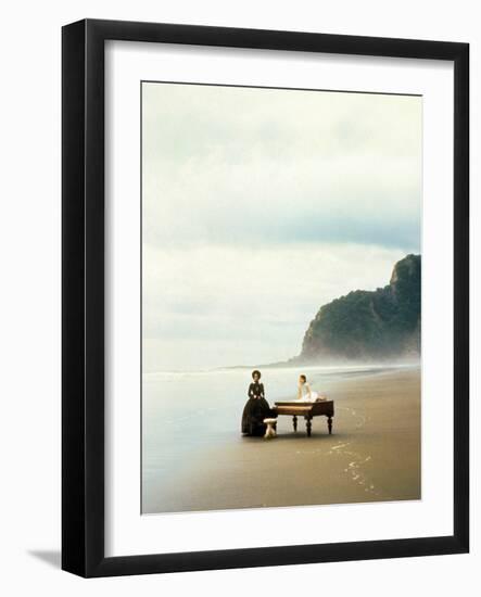 La Lecon De Piano the Piano De Jane Campion Avec Holly Hunter, Anna Paquin, 1993 (Palmed'Or1993)-null-Framed Photo