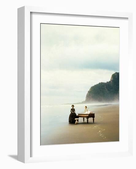 La Lecon De Piano the Piano De Jane Campion Avec Holly Hunter, Anna Paquin, 1993 (Palmed'Or1993)-null-Framed Photo