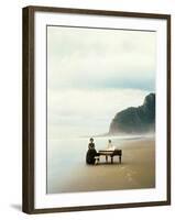 La Lecon De Piano the Piano De Jane Campion Avec Holly Hunter, Anna Paquin, 1993 (Palmed'Or1993)-null-Framed Photo