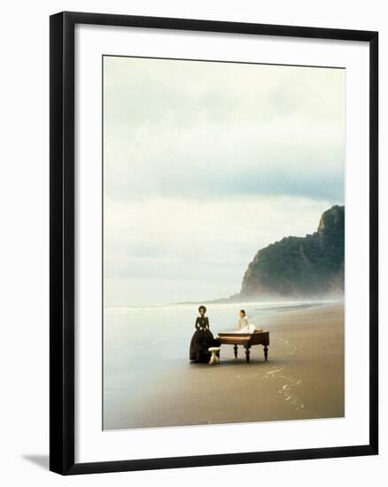 La Lecon De Piano the Piano De Jane Campion Avec Holly Hunter, Anna Paquin, 1993 (Palmed'Or1993)-null-Framed Photo