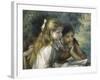 La Lecture-Pierre-Auguste Renoir-Framed Giclee Print