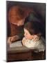 La lecture-Albert Bartholomé-Mounted Giclee Print