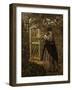 La lecture-Thomas Couture-Framed Giclee Print