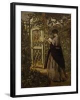 La lecture-Thomas Couture-Framed Giclee Print