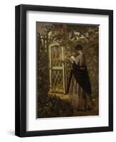 La lecture-Thomas Couture-Framed Premium Giclee Print