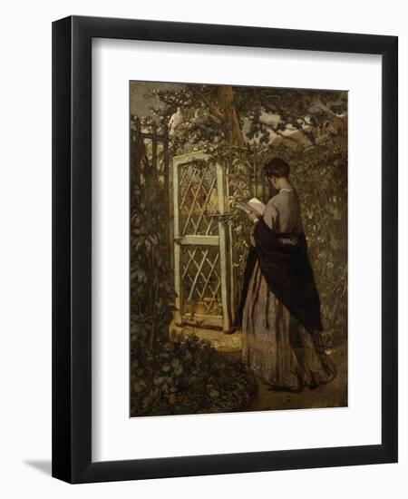 La lecture-Thomas Couture-Framed Premium Giclee Print