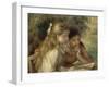 La Lecture-Pierre-Auguste Renoir-Framed Giclee Print