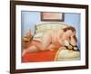 La Lettera-Fernando Botero-Framed Art Print