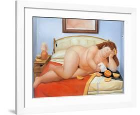 La Lettera-Fernando Botero-Framed Art Print
