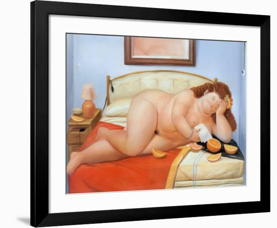 La Lettera-Fernando Botero-Framed Art Print